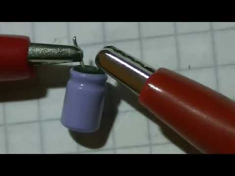 Elkos vom alten Transistor Radio Leckstrom messen - eflose #1212