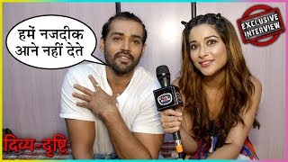 Karan Khanna And Nayra Banerjee Talks About Their On Screen Chemistry | Divya Drishti | EXCLUSIVE video