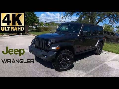 Thumbnail for 2020 Jeep Wrangler Unlimited Sport Willys | 4K 60FPS | POV | Test Drive by Willys