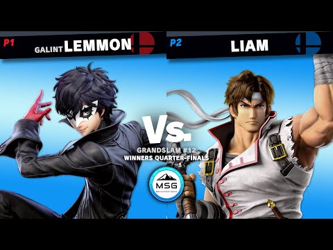 GrandSlam #12 / Galint | Lemmon (Joker) Vs. Liam (Richter, Dark Samus) (Winners Quarters)