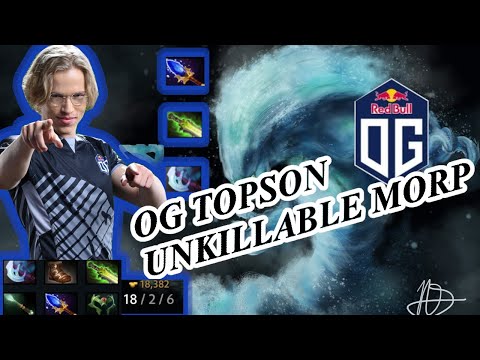 TOPSON Insane morph18 kills at 25 min with epileptickid vs Midone N Zai 8k mmr average full gameplay