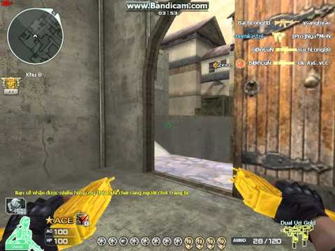 Crossfire Dual Uzi-Gold FFA