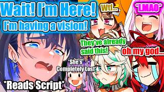 Kronii Makes Everyone Forget The Roleplay When She Shows Up Late And Starts Reading Her Script