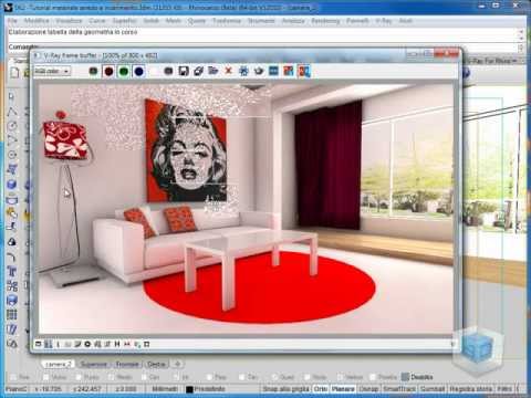 Video corso ufficiale New V-Ray 1.5 for Rhinoceros - Mappatura UV Cilindrica
