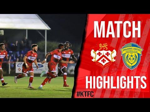 KTFC 2-0 Spalding Utd - highlights - 21/09/2021