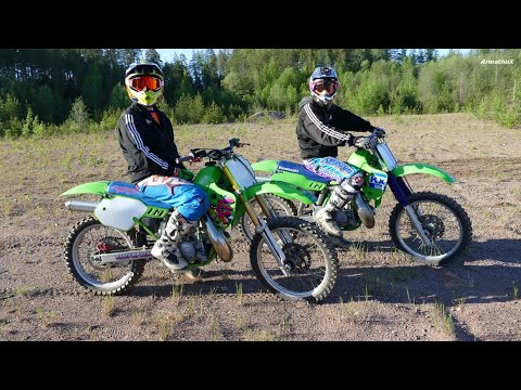 Kawasaki KX500 -90 vs Kawasaki KX500 -88