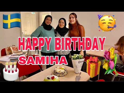 HAPPY BIRTHDAY SAMIHA | SAMIHAS BIRTHDAY | SPECIAL DAY OF SAMIHA | SHORTS VIDEO OF SAMIHA