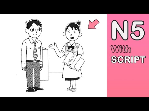 LUYỆN NGHE | ĐỀ LUYỆN NGHE HIỂU JLPT N5 (CHOUKAI)