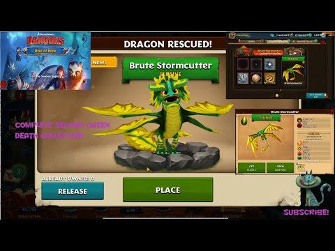 Dragons Rise of Berk Complete Snd Green Death Collection and Claim Brute Stormcutter as Your Own!