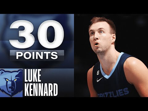 Luke Kennard Drops 30 PTS in Grizzlies W! Sets A New Grizzles Franchise Record With 10 3PM!👀🔥