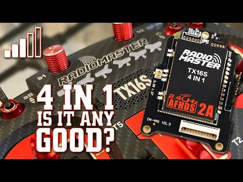 Radiomaster 4 in 1 module in the TX16S: is it any good? [Range test & comparison, Flysky & ELRS]