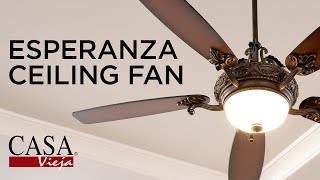 Casa Vieja Esperanza Ceiling Fan