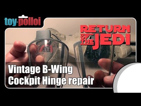Quick fix -  B-wing cockpit hinge repair