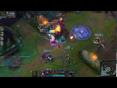 Enemy Bard Ult + Zhonyas = Syndra Penta