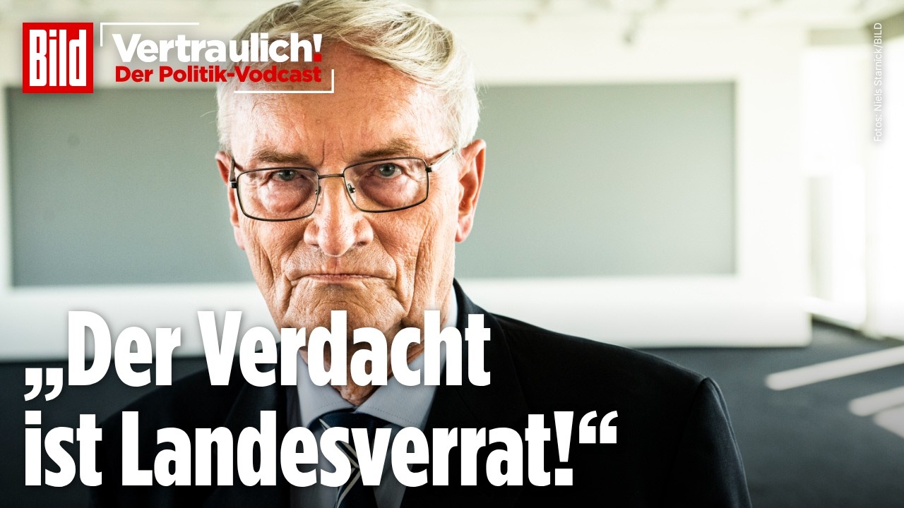 Ex-BND-Chef August Hanning wegen Spionageverdachts festgenommen! Hat er Geheimnisse verraten?