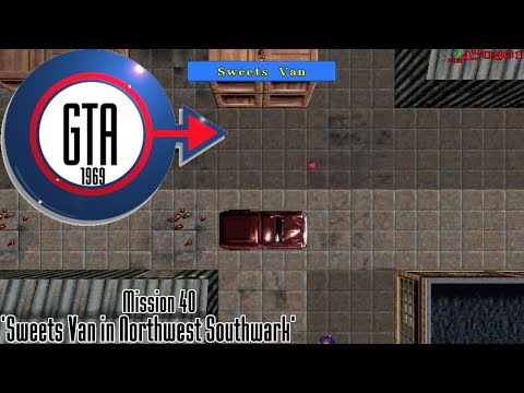 GTA: London 1969 (PC) Mission #40 - Sweets Van in Northwest Southwark