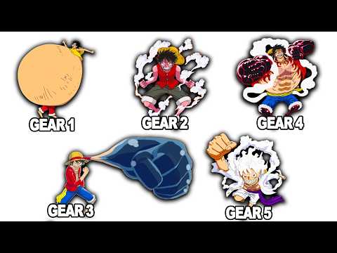 The Evolution of Luffy’s Gear Forms Explained in 19 minutes