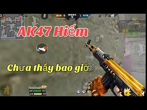 CF MOBILE: TRÊN TAY AK47 HIẾM CHỈ CÓ TẠI QQ / TONY CROSSFIRE