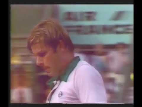 French Open 1978 2R - Roscoe Tanner v Pascal Portes