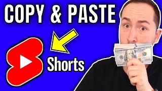Copy & Paste YouTube Shorts and Make Money on YouTube Without Making Videos