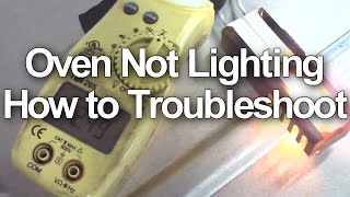 Gas Stove Oven Not Working or Heating - How to Troubleshoot Igniter