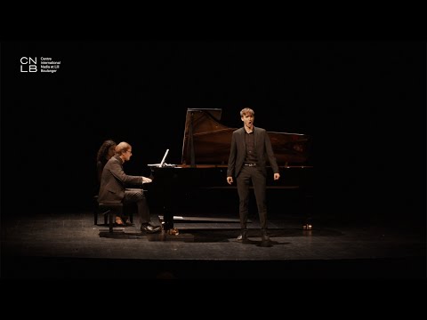 Prix de mélodie - Concours CNLB 2019 : Ronan Caillet et Malte Schäfer