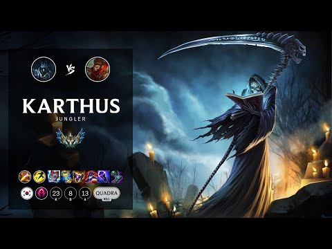 Karthus Jungle vs Wukong - KR Challenger Patch 12.7