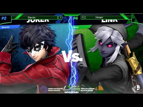 Gaurav (Link/Joker/Banjo) vs Himo (Joker/Link) - Smash Ultimate @ LXG 15