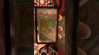 Pokémon Rainbow Rare MewTwo PSA 10 #pokemon #pokemoncards #pokemontcg #shorts #shortvideo #trending