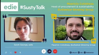 #SustyTalk: Budweiser Brewing Group's Mauricio Coindreau discusses ren