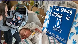 GOING HOME after 99 days in hospital !!! VERY emotional day