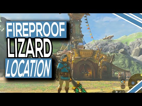 Where To Find Fireproof Lizards In Zelda Tears Of The Kingdom