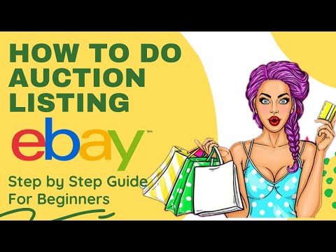How to Do an Ebay Auction Listing -⚖️ Beginners Guide | Ebay Auction Selling 📦