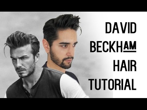 David Beckham Inspired Hair Tutorial - (Men's Hair Tutorial) ✖ James Welsh