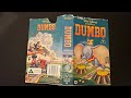Opening Closing To Dumbo 1997 VHS UK