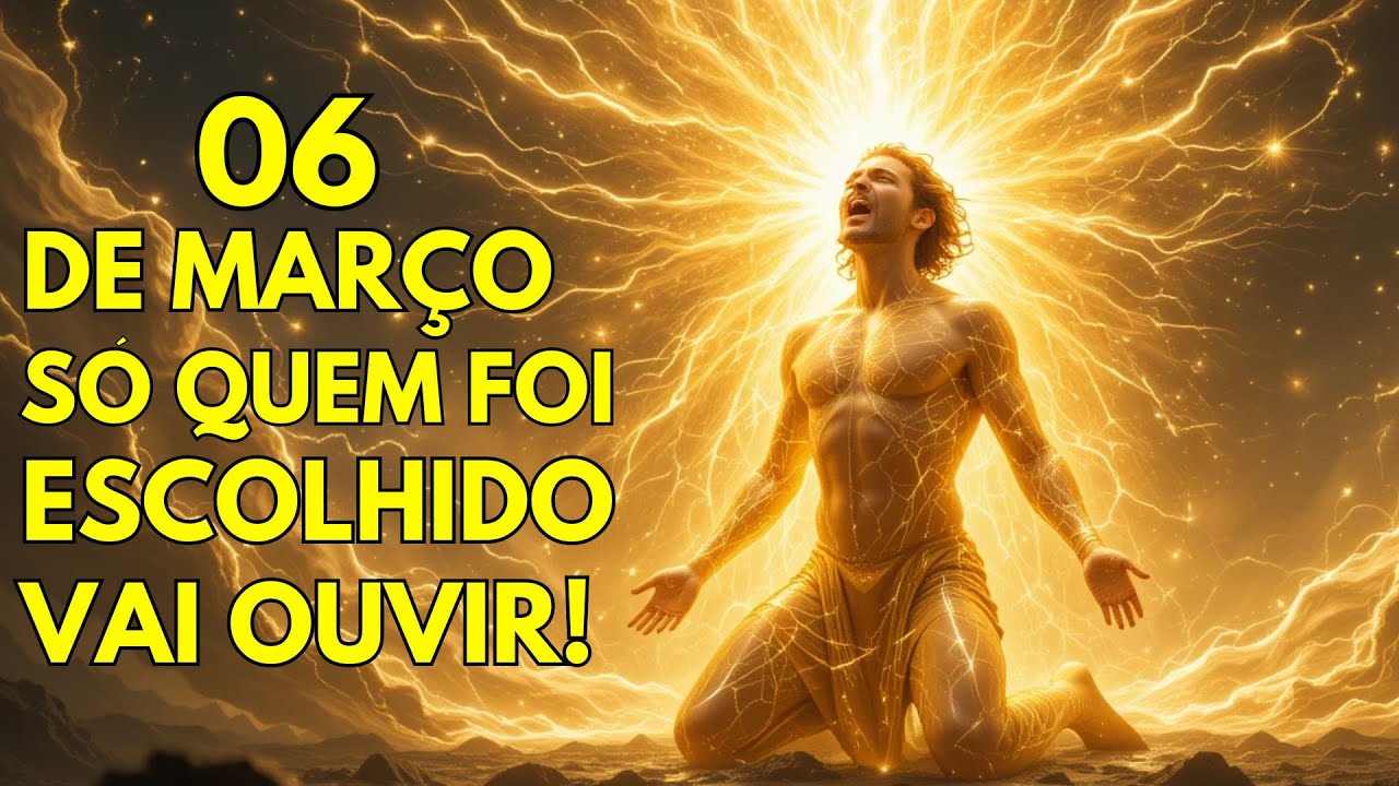 O Chamado Espiritual de 6 de Março Só os Escolhidos Vão Ouvir!