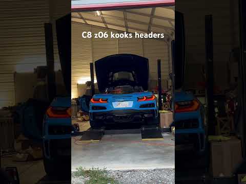 C8 z06 kooks headers revs #c8z #corvettec8z06 #kooksheaders #corvette #c8 #c8z06