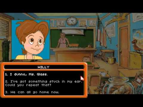 The Adventures of Willy Beamish (CD Version) running in DOSBOX 0.72