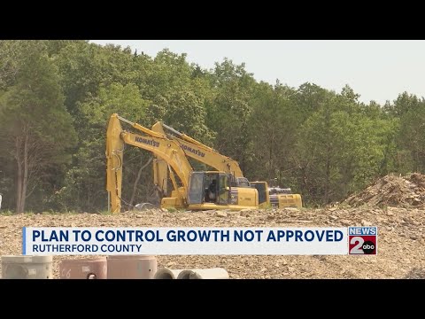 Plan to control growth in Rutherford County, TN fails