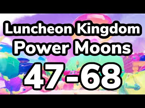 [Super Mario Odyssey] Luncheon Kingdom Post Game Power Moons 47-68 Guide!