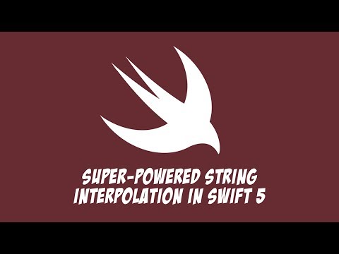 Super-powered string interpolation in Swift 5.0