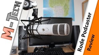 Video thumbnail for Rode Podcaster Review by M-Tech