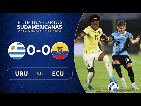 URUGUAY vs. ECUADOR [0-0] | RESUMEN | ELIMINATORIAS SUDAMERICANAS | FECHA 10