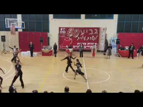 BORIS DENISOV & TANELIA SHKLYAR SAMBA 1/2 FINAL NAZRAT ILIT 20.12.2016