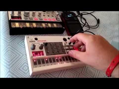 KORG Volca Sample, Bass and MiniKP2 go 'Hit and Run on Sicilia'..