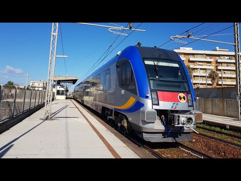 Treno Regionale Swing ATR220 Tr 030 Regionale 5533 Catanzaro Lido-Reggio di Calabria Centrale