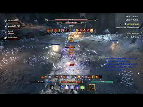 ESO Glass Paladin Tank Fang Lair 04 Ulfnor