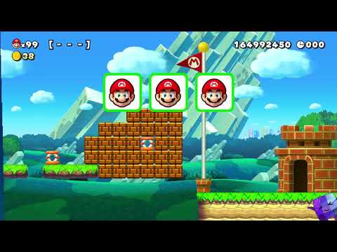 Super Mario Maker 2 🔧 Endless Challenge 5873 - 5880