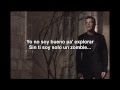 UN ZOMBIE A LA INTEMPERIE (LETRA) - Alejandro Sanz