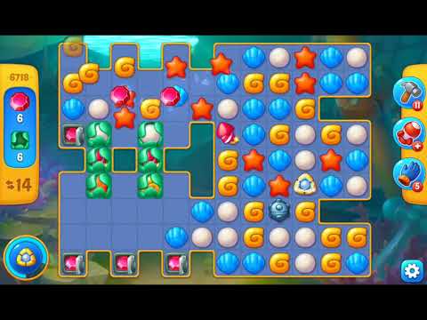 Fishdom 2021 - Level 6718   #playrix #fishdom #gaming